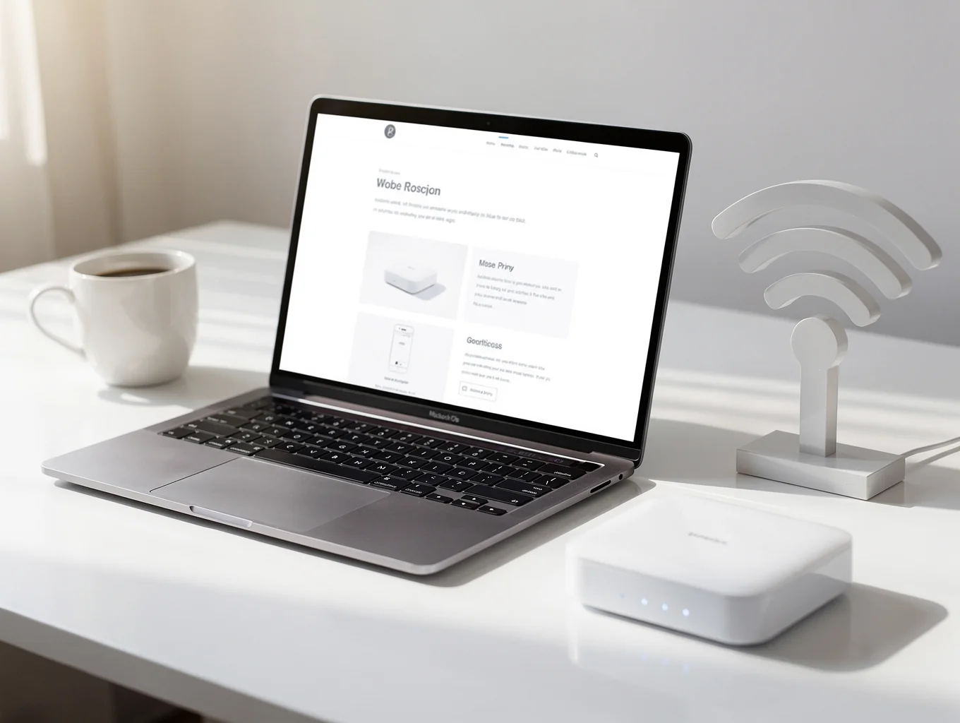 High performance wireless router and mesh access point setup for holiday rentals